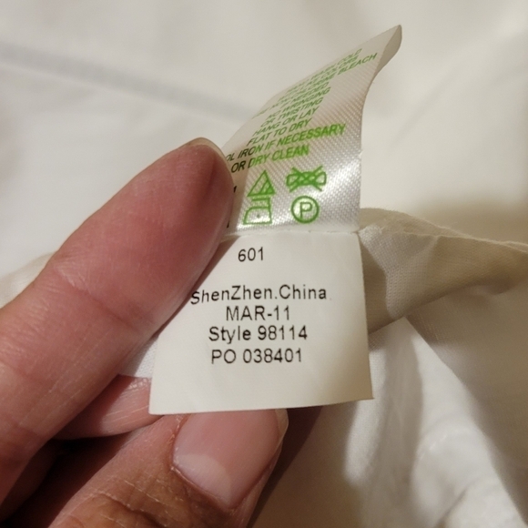 Lilly pulitzer White strapless zip up front dress si6. - Picture 11 of 11